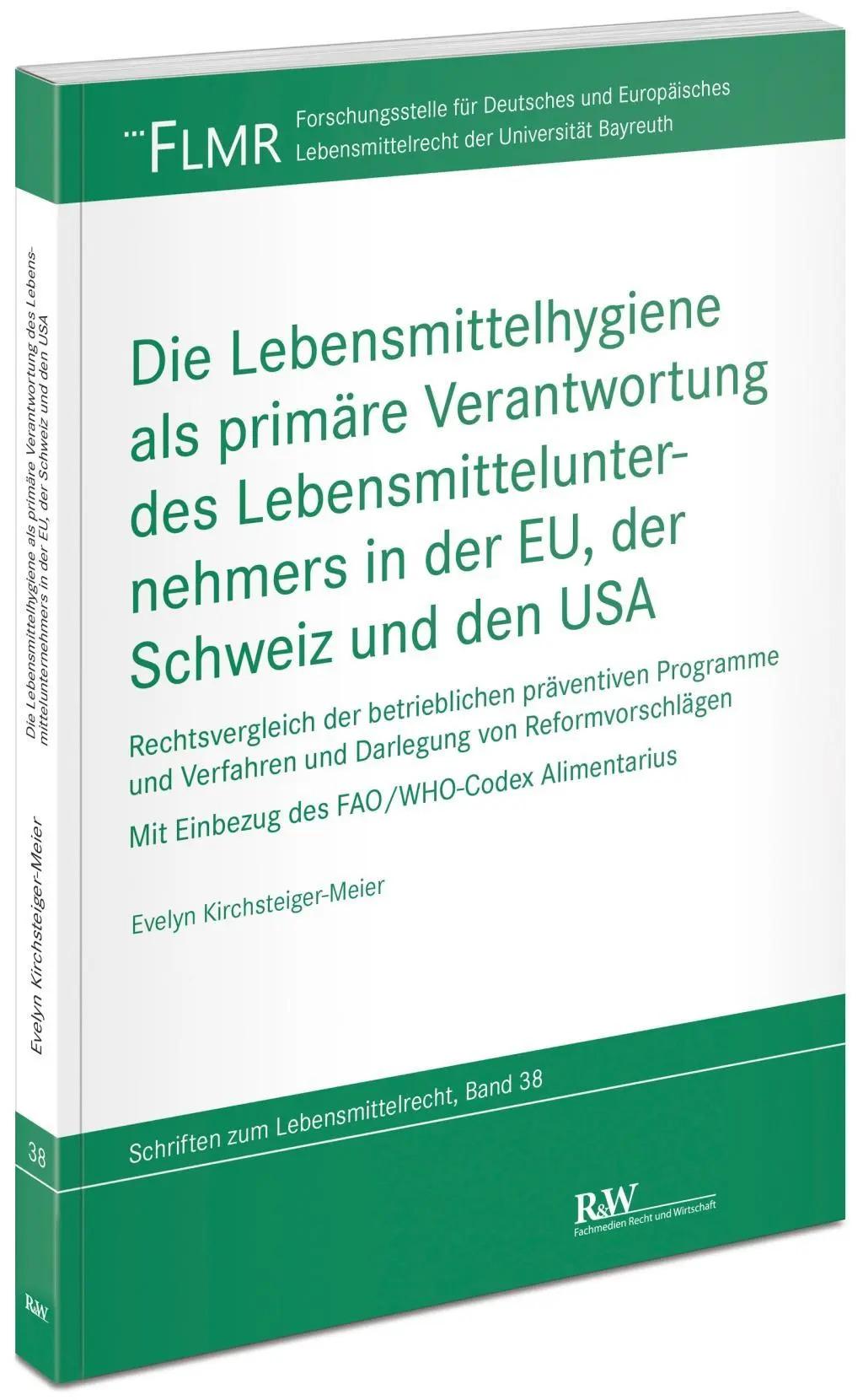 Cover: 9783800500208 | Die Lebensmittelhygiene als primäre Verantwortung des...