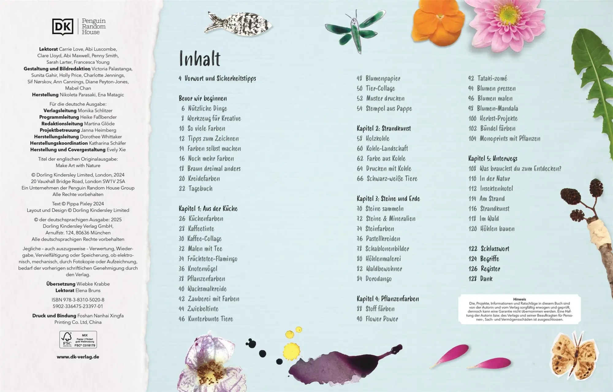 Bild: 9783831050208 | Meine kreative Naturwerkstatt | Pippa Pixley | Buch | 128 S. | Deutsch