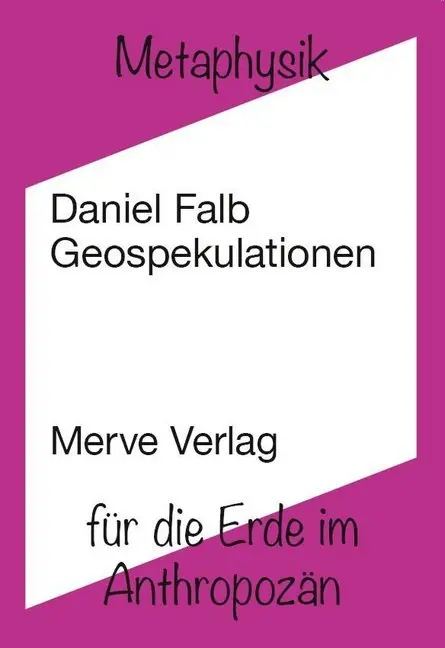 Cover: 9783962730208 | Geospekulationen | Metaphysik für die Erde im Anthropozän | Falb