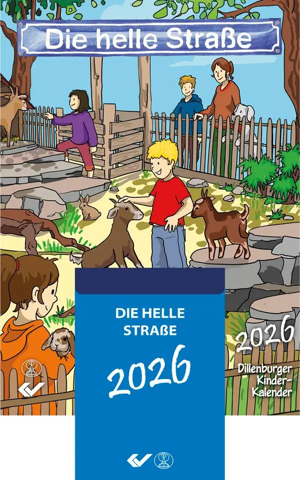 Cover: 9783989630208 | Die helle Straße 2026 Abreißkalender | Dillenburger Kinder-Kalender