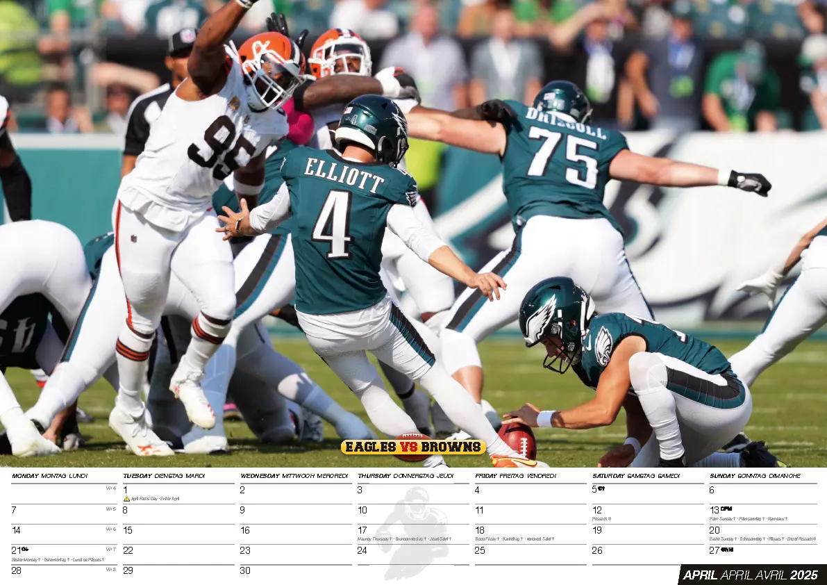 Bild: 9798893610208 | American Football Kalender 2025 | NFL Kalender | Patrick Mahomes