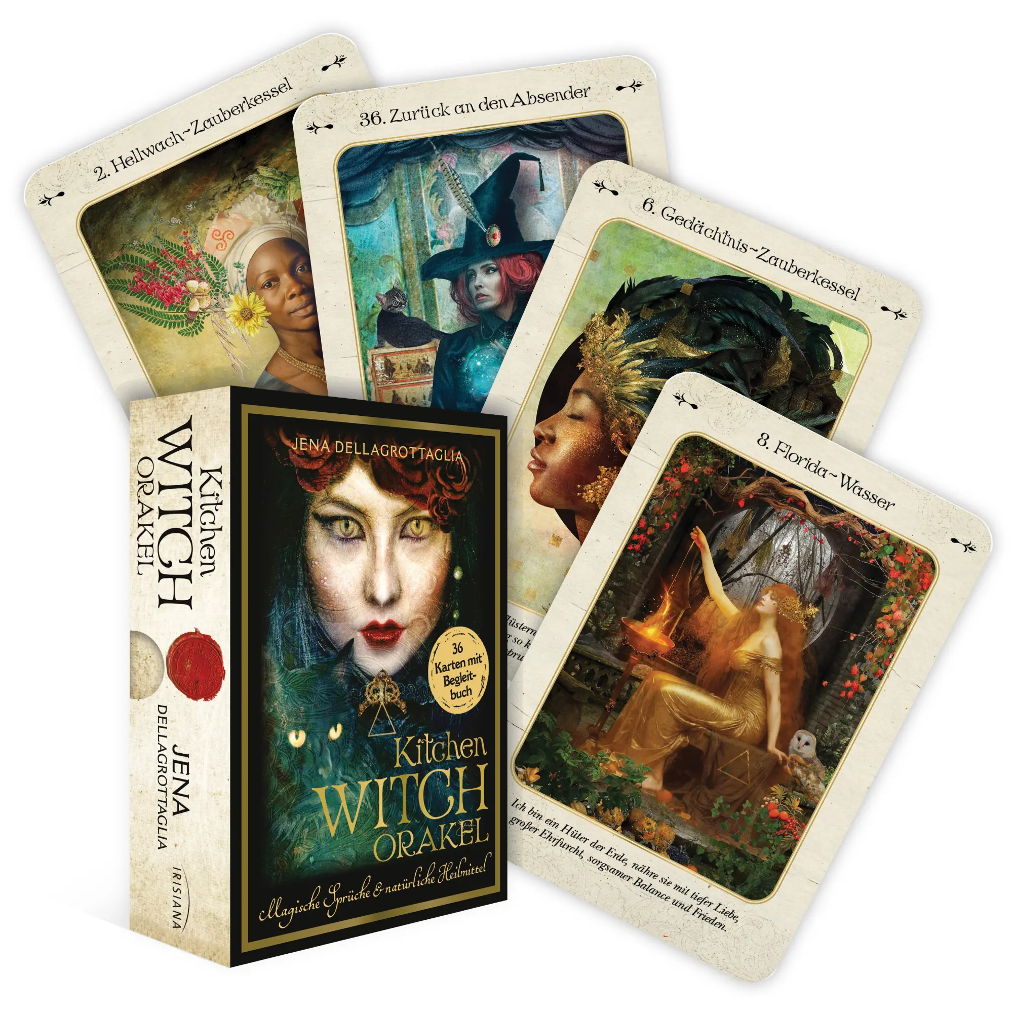 Cover: 4250939900308 | Kitchen Witch Orakel | Jena Dellagrottaglia | Box | 112 S. | Deutsch