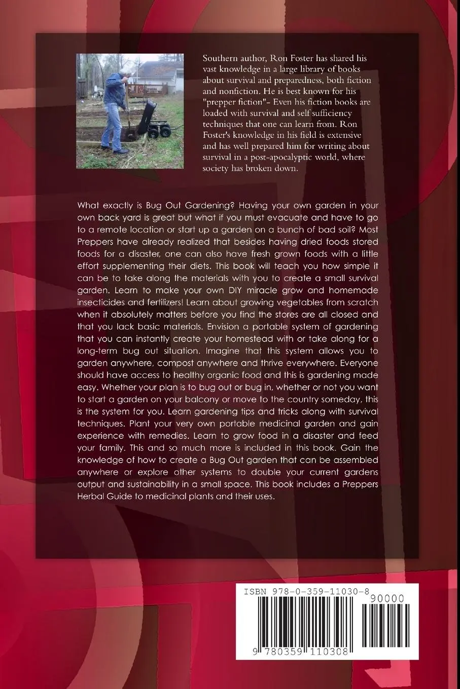 Rückseite: 9780359110308 | The Bug Out Gardening Guide | Ron Foster | Taschenbuch | Englisch