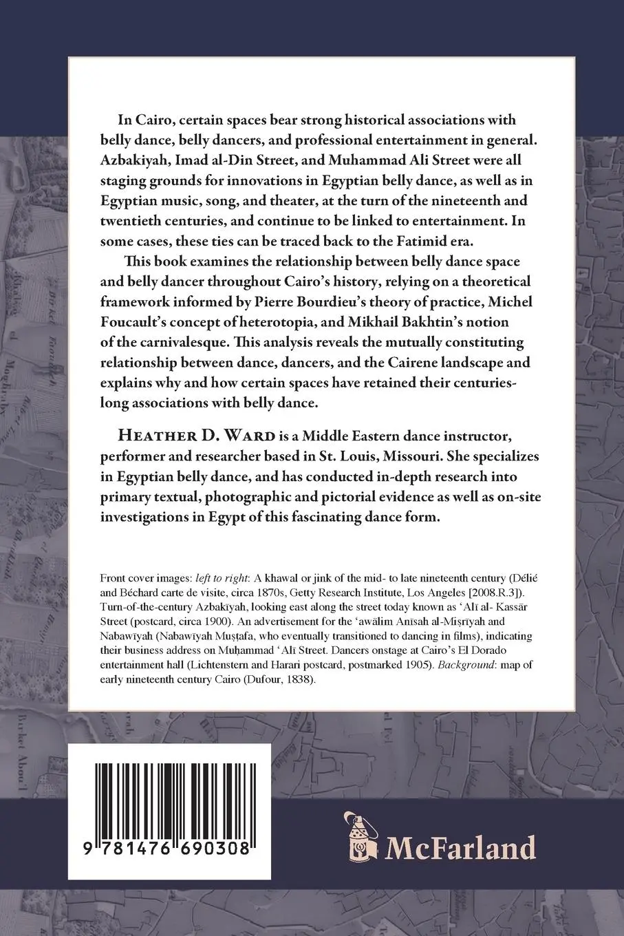 Rückseite: 9781476690308 | Raqs in the City | The Belly Dance Landscape of Cairo | Ward | Buch