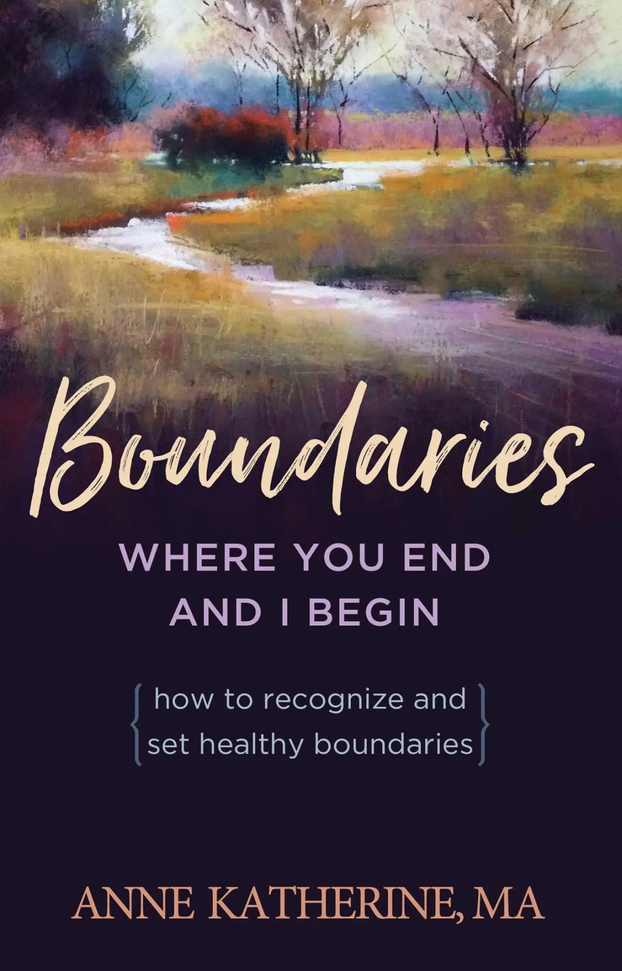 Cover: 9781568380308 | Boundaries Where You End and I Begin | Anne Katherine | Taschenbuch