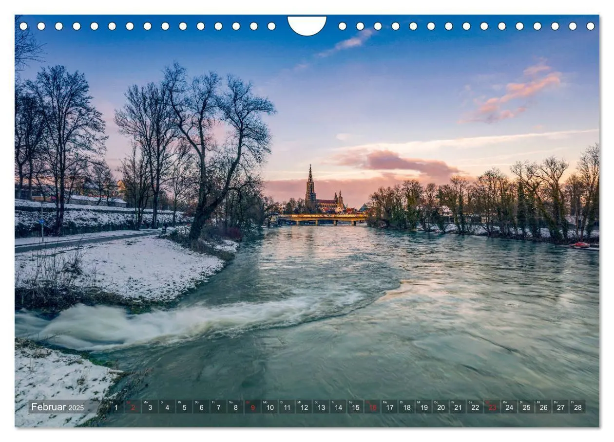 Bild: 9783435280308 | Ulm für Nestspatzen (Wandkalender 2025 DIN A4 quer), CALVENDO...
