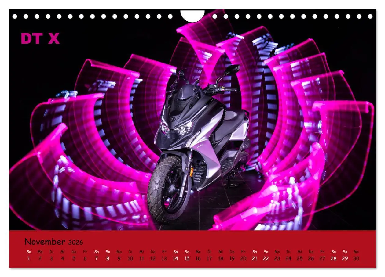 Bild: 9783457370308 | Roller Fieber (Wandkalender 2026 DIN A4 quer), CALVENDO Monatskalender