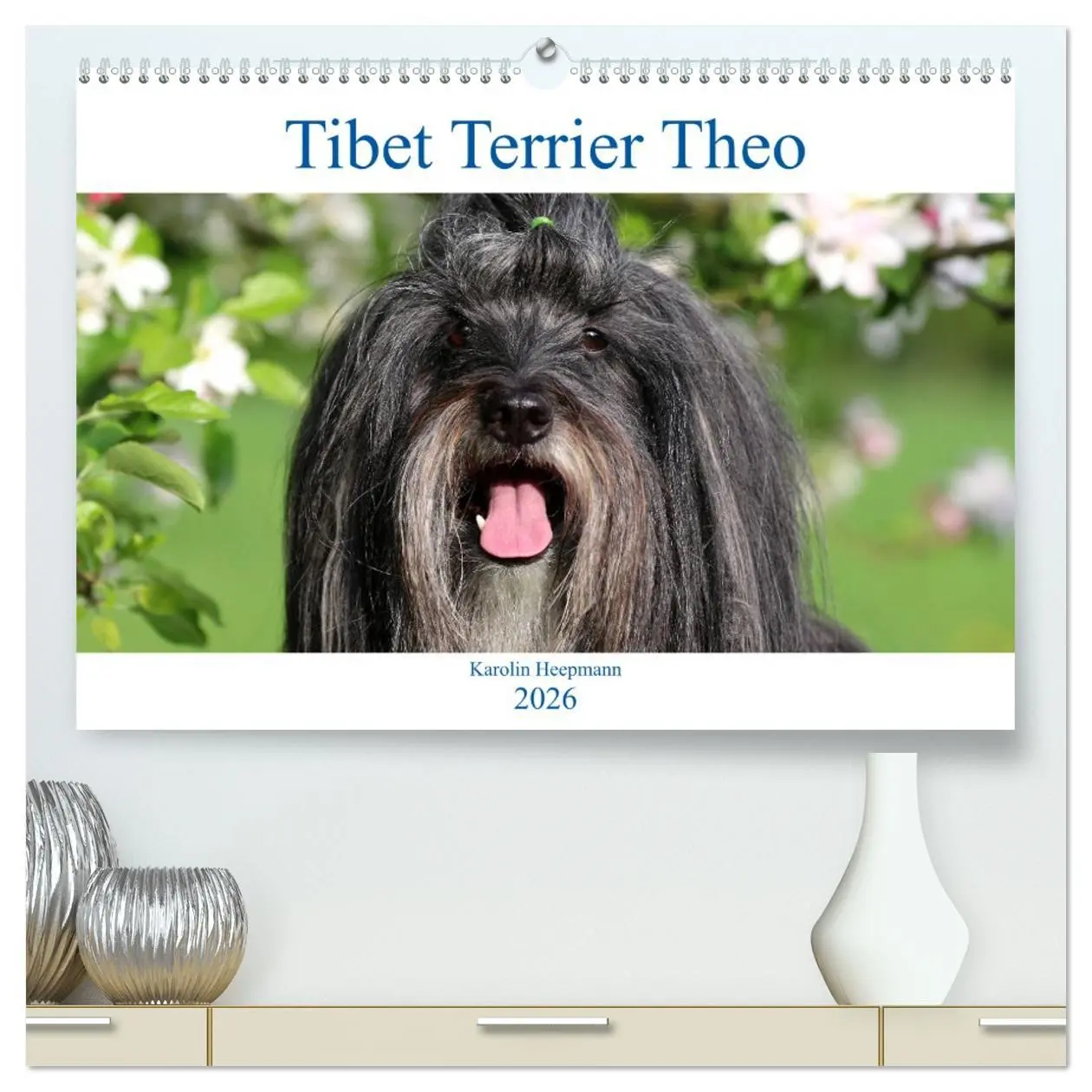 Cover: 9783457680308 | Tibet Terrier Theo (hochwertiger Premium Wandkalender 2026 DIN A2...