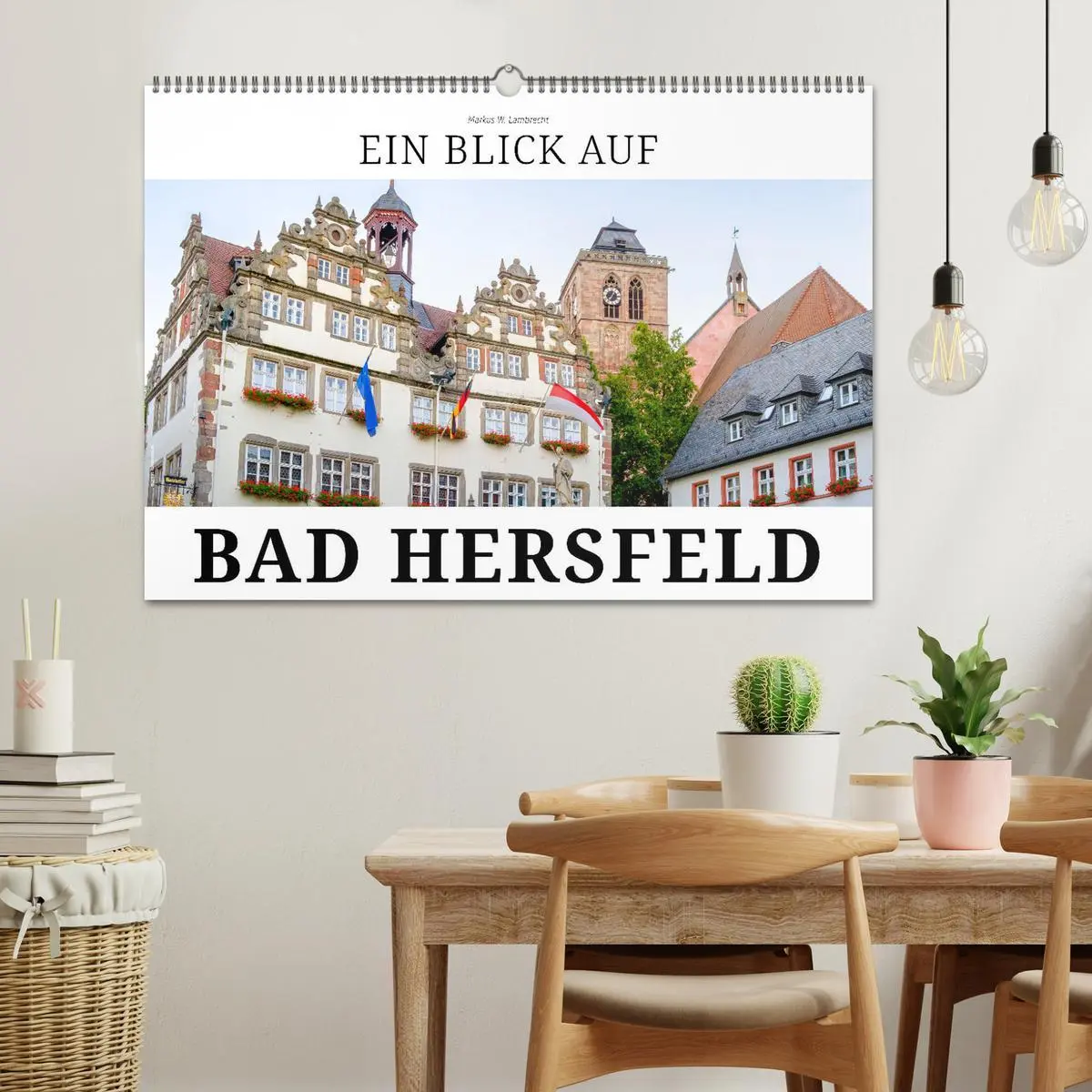 Bild: 9783516080308 | Ein Blick auf Bad Hersfeld (Wandkalender 2026 DIN A2 quer),...