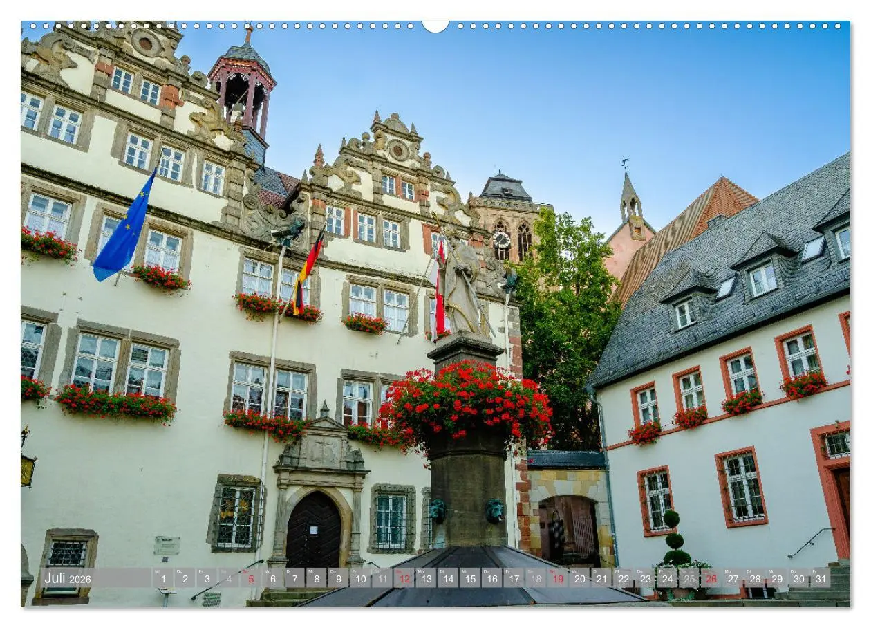 Bild: 9783516080308 | Ein Blick auf Bad Hersfeld (Wandkalender 2026 DIN A2 quer),...