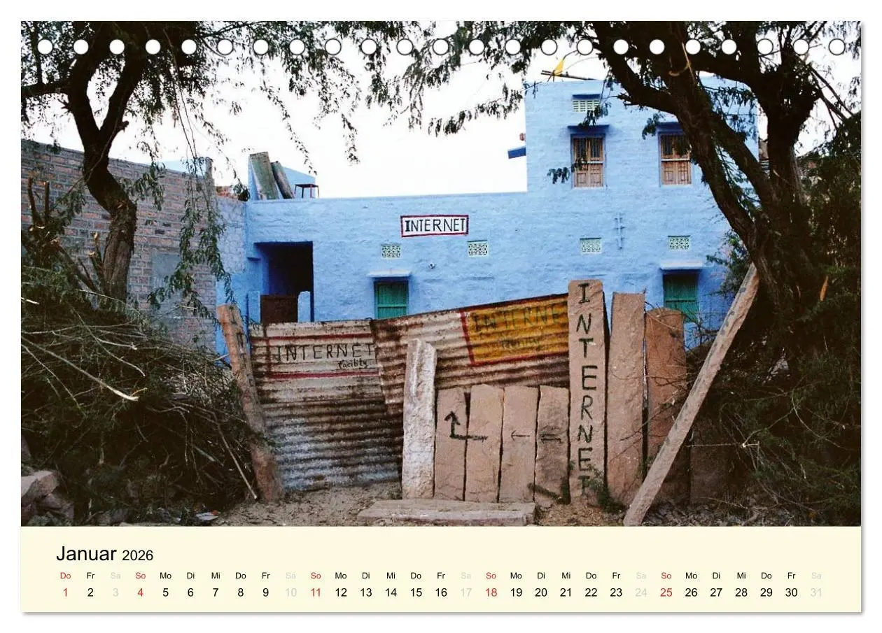 Bild: 9783516220308 | Alltagsleben in Indien (Tischkalender 2026 DIN A5 quer), CALVENDO...