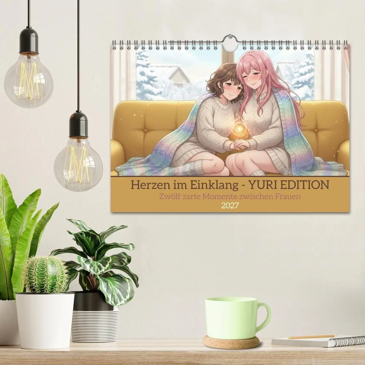 Bild: 9783516770308 | Herzen im Einklang - YURI EDITION (Wandkalender 2027 DIN A4 quer),...