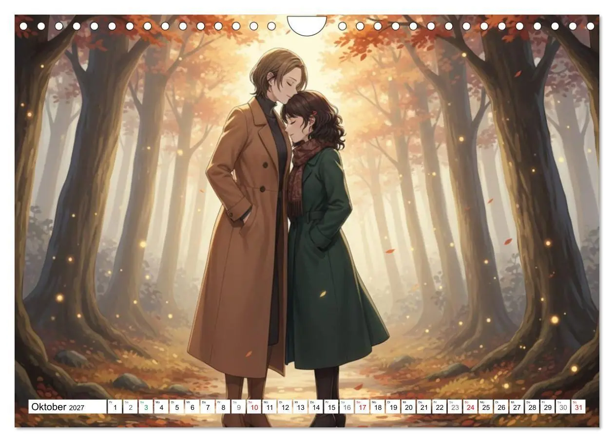Bild: 9783516770308 | Herzen im Einklang - YURI EDITION (Wandkalender 2027 DIN A4 quer),...
