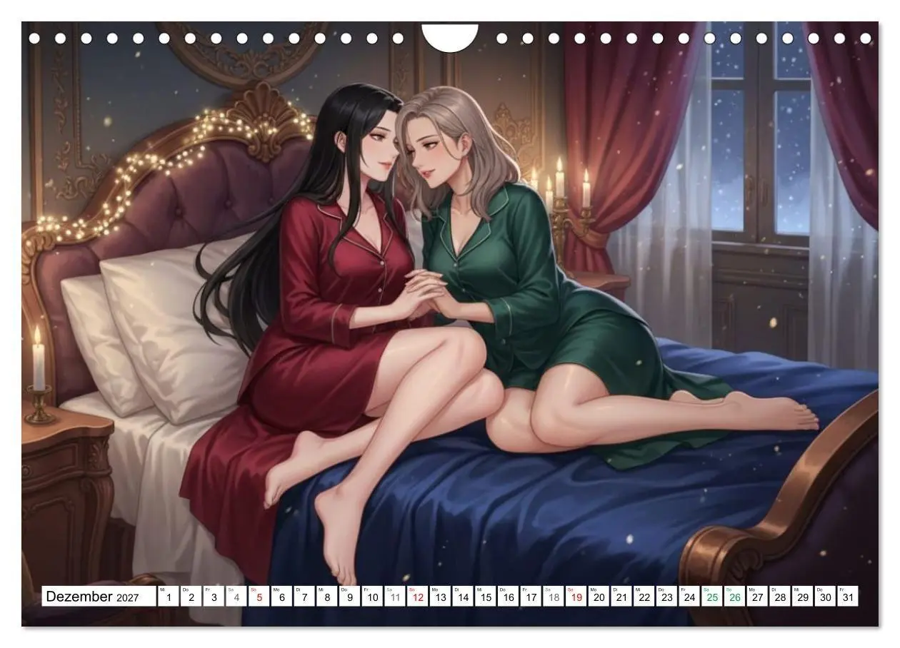 Bild: 9783516770308 | Herzen im Einklang - YURI EDITION (Wandkalender 2027 DIN A4 quer),...