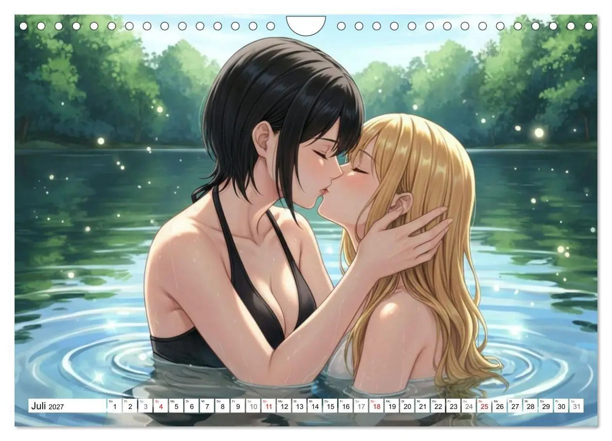 Bild: 9783516770308 | Herzen im Einklang - YURI EDITION (Wandkalender 2027 DIN A4 quer),...