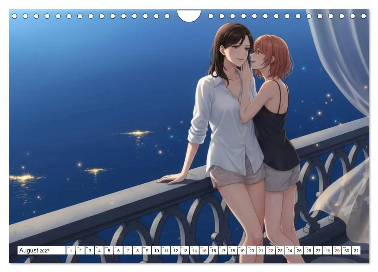 Bild: 9783516770308 | Herzen im Einklang - YURI EDITION (Wandkalender 2027 DIN A4 quer),...
