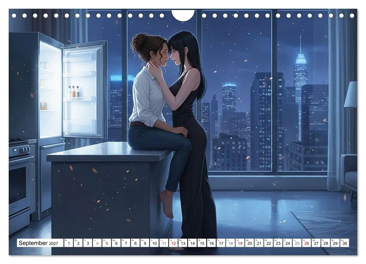 Bild: 9783516770308 | Herzen im Einklang - YURI EDITION (Wandkalender 2027 DIN A4 quer),...