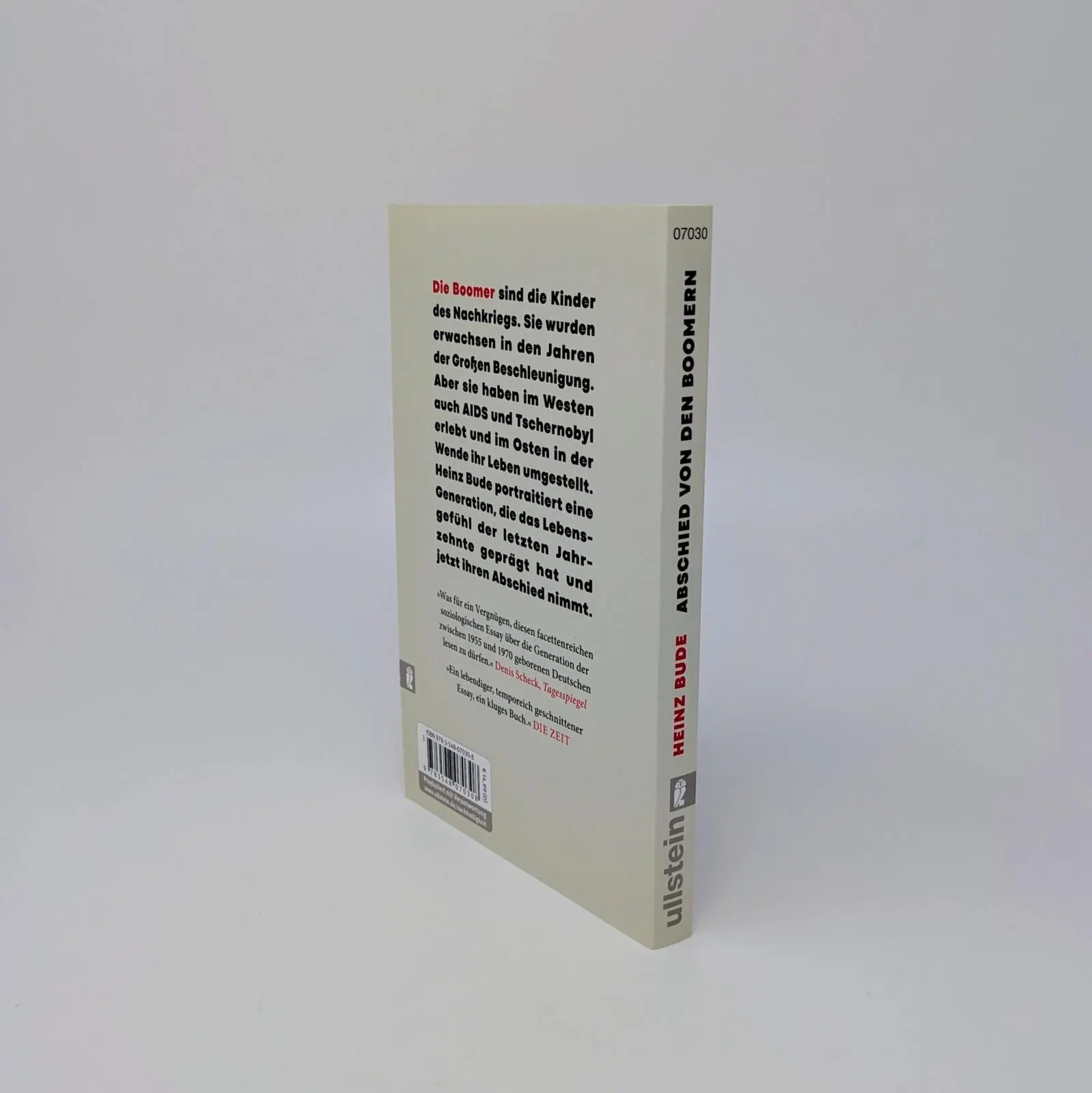 Bild: 9783548070308 | Abschied von den Boomern | Der Bestseller im Taschenbuch | Heinz Bude