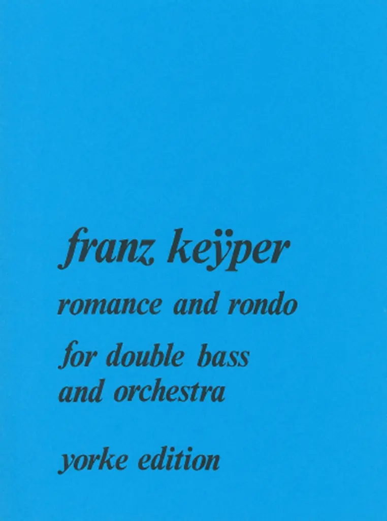 Cover: 9790570590308 | Romance Et Rondo | F. Keyper | Buch | Yorke Edition