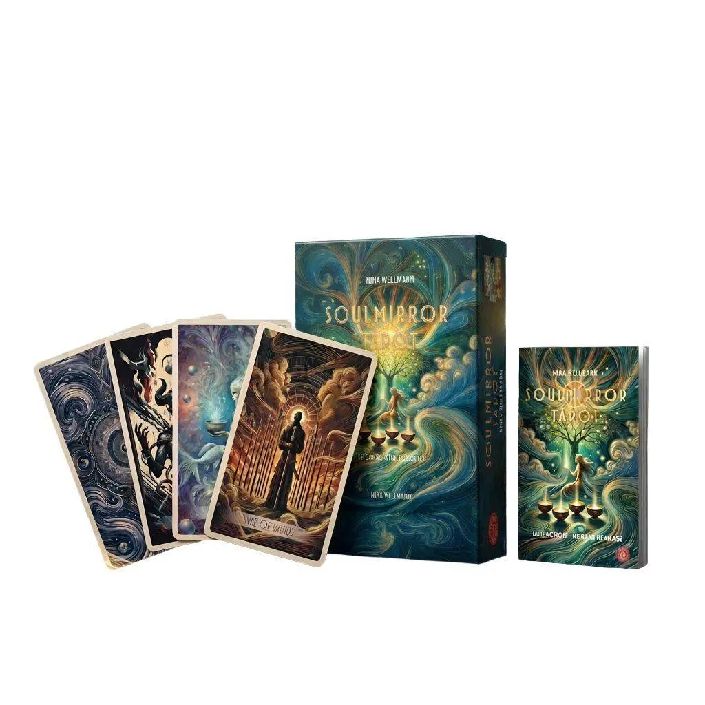Bild: 4250375110408 | Soulmirror Tarot GB - 78 Cards + Book- (Soul Path, sensitive tarot...