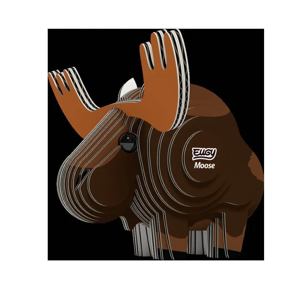 Bild: 9421035150408 | EUGY - 3D Bastelset Elch | Kit (Bastelset) | In Karton | 650042 | 2026