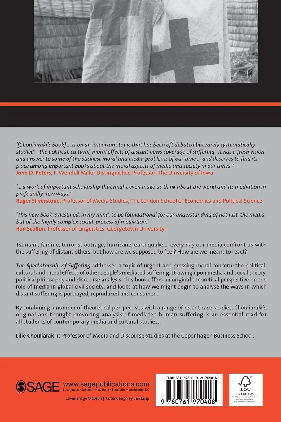 Rückseite: 9780761970408 | The Spectatorship of Suffering | Lilie Chouliaraki | Taschenbuch