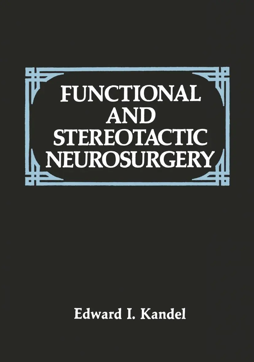 Cover: 9781461280408 | Functional and Stereotactic Neurosurgery | E. I. Kandel | Taschenbuch