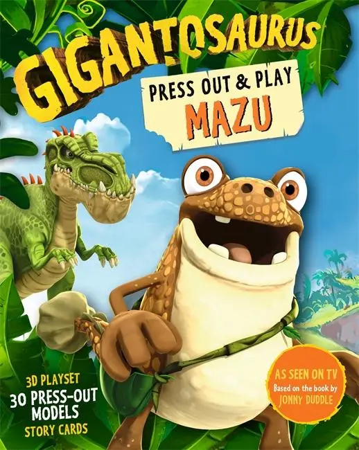 Cover: 9781800780408 | Gigantosaurus - Press Out and Play MAZU | Cyber Group Studios | Buch