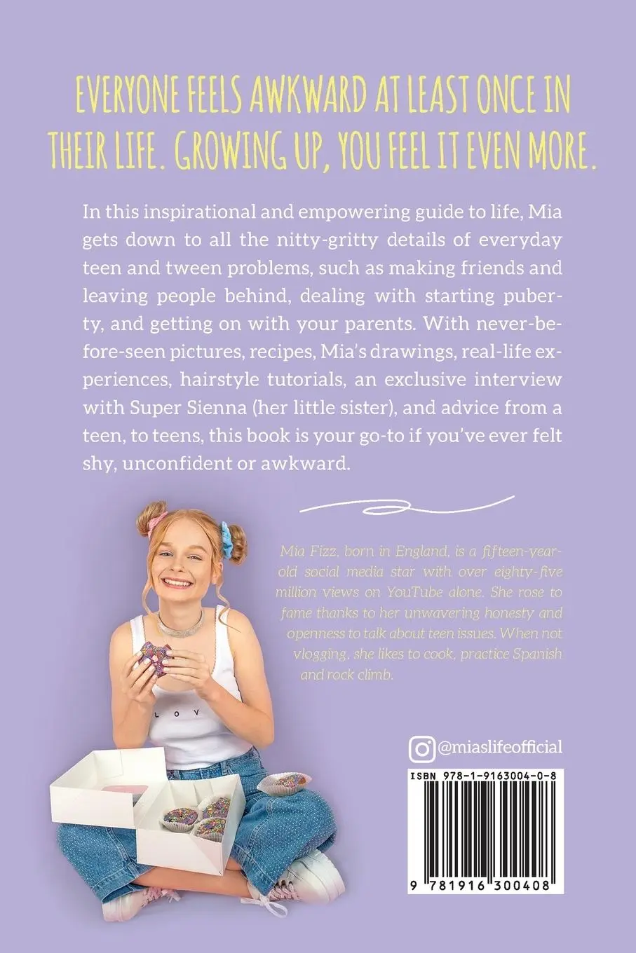 Rückseite: 9781916300408 | Awkward To Awesome | Mia Fizz | Taschenbuch | Kartoniert / Broschiert