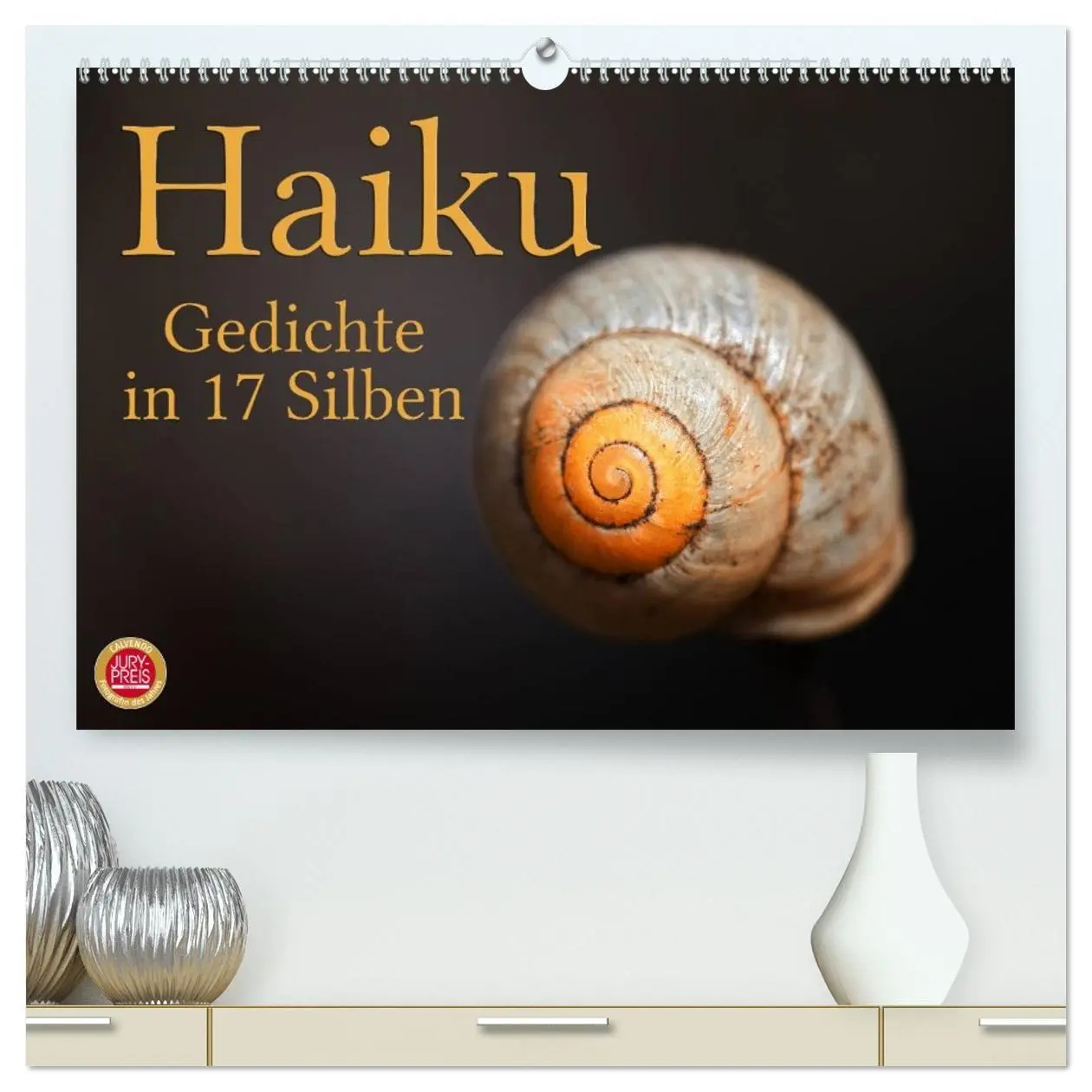 Cover: 9783516140408 | Haiku - Gedichte in 17 Silben (hochwertiger Premium Wandkalender...