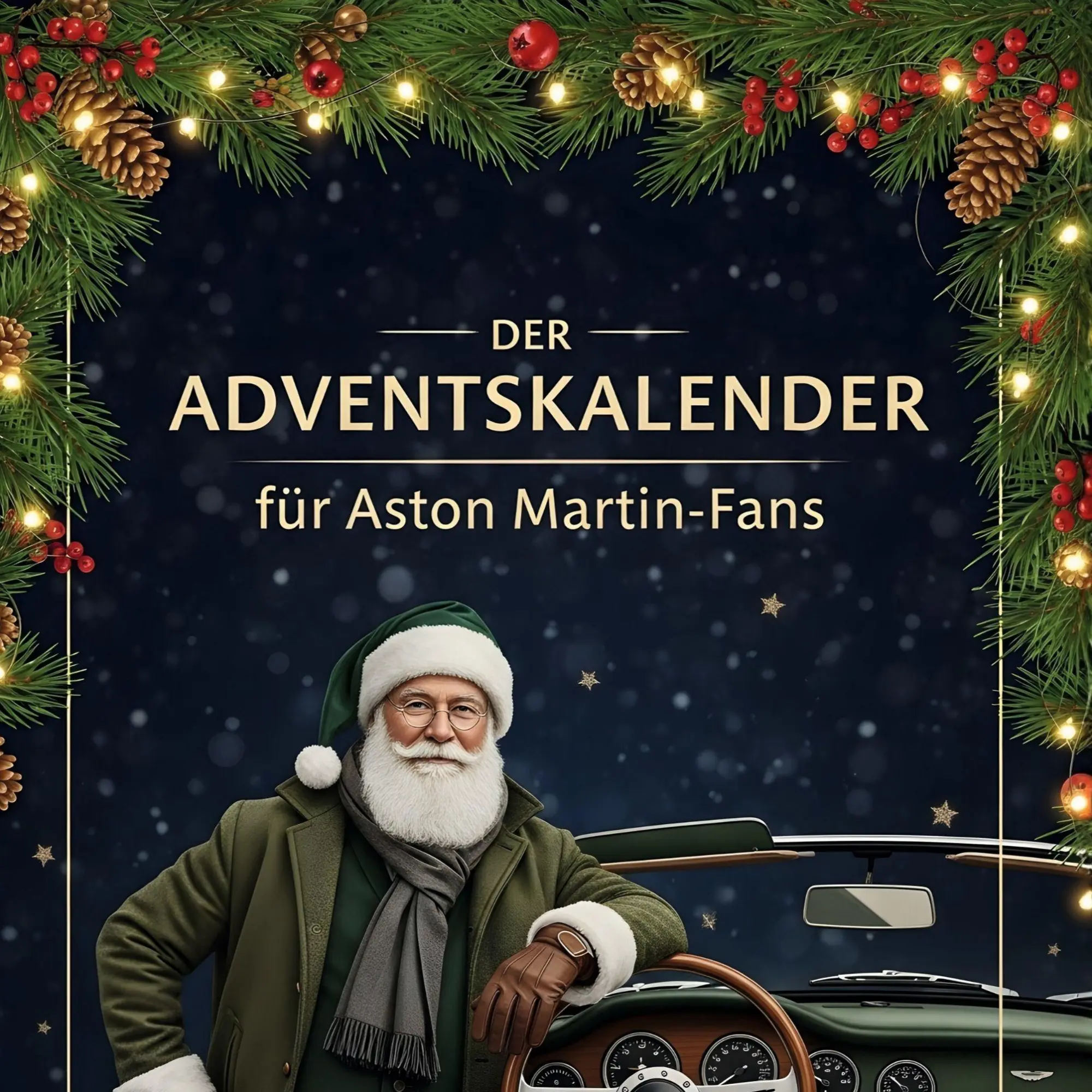 Cover: 9783695340408 | Der Adventskalender für Aston Martin-Fans | Ben Münch | Taschenbuch
