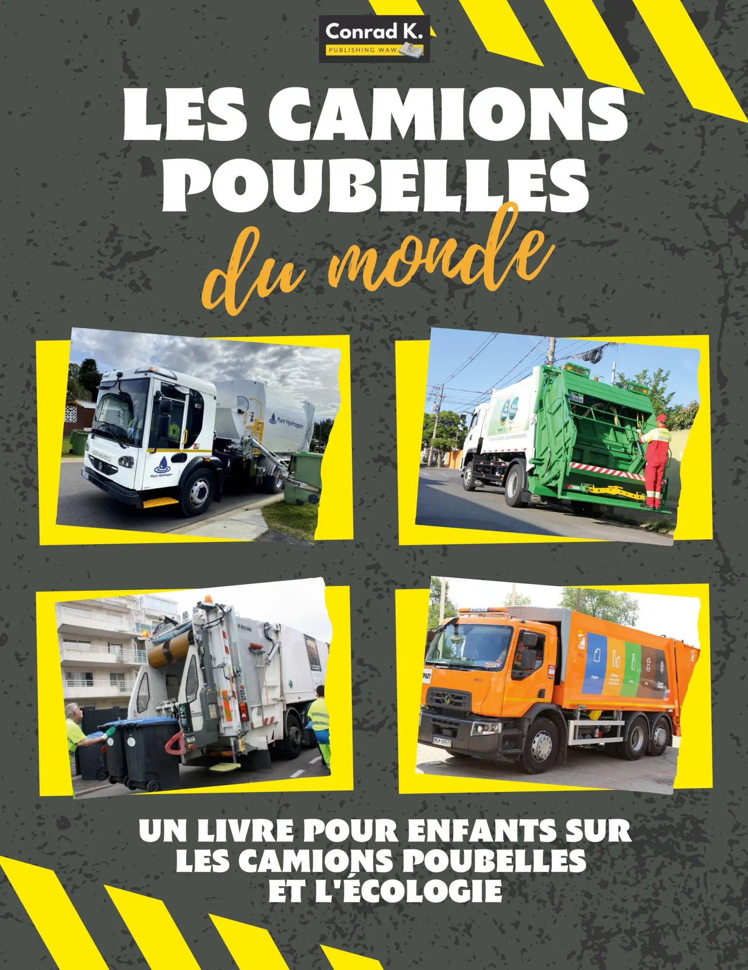 Cover: 9788367600408 | Les camions poubelles du monde | Conrad K. Butler | Taschenbuch | 2023
