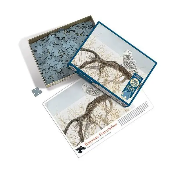 Bild: 625012450508 | Cobble Hill Schneeeule auf dem Ast 500 Teile | Spiel | In Spielebox