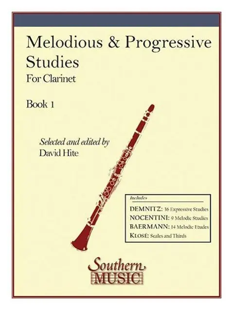 Cover: 9781581060508 | Melodious and Progressive Studies Book 1 for Clarinet (B448) -...