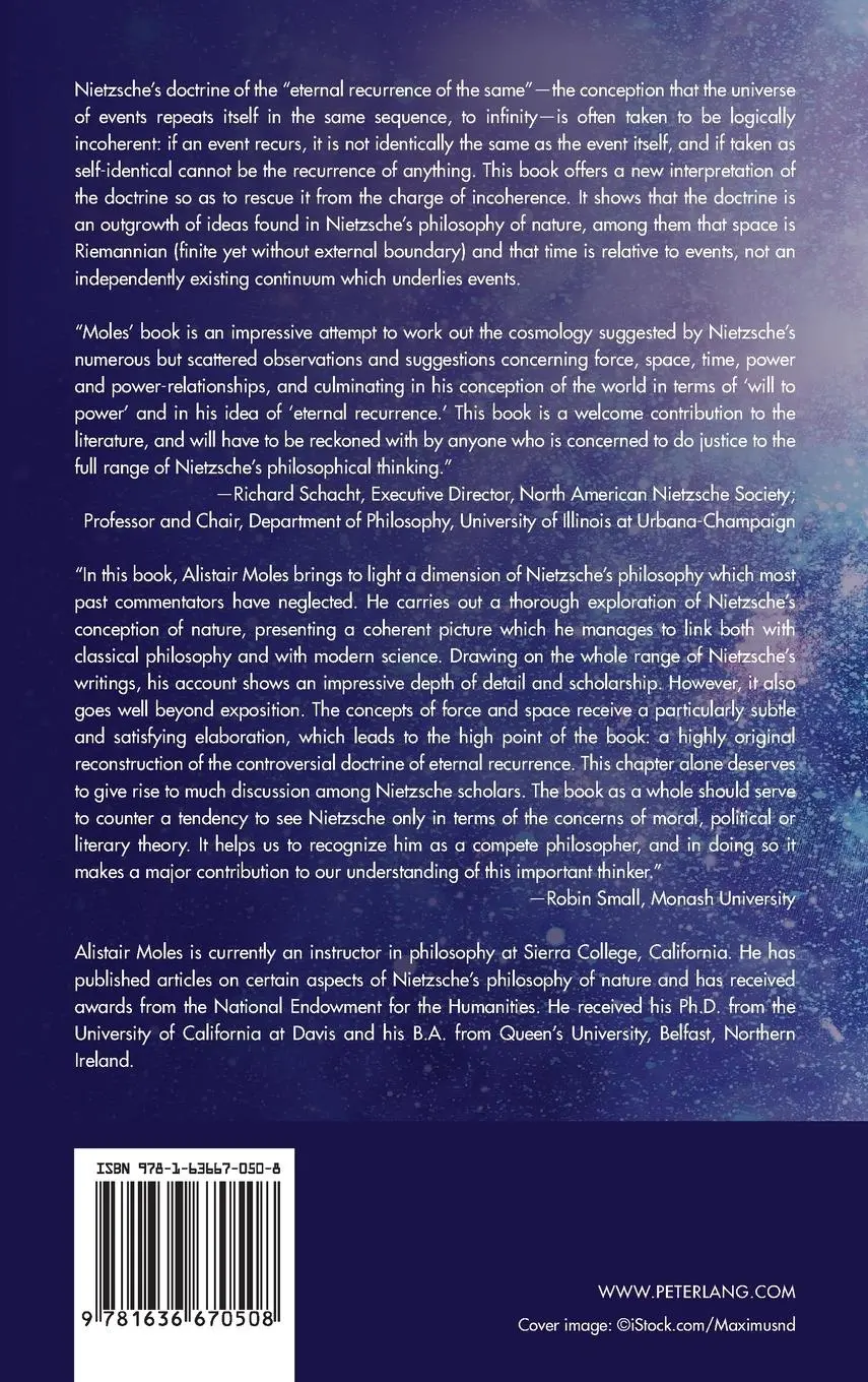 Rückseite: 9781636670508 | Nietzsche¿s Philosophy of Nature and Cosmology | Second Edition | Buch