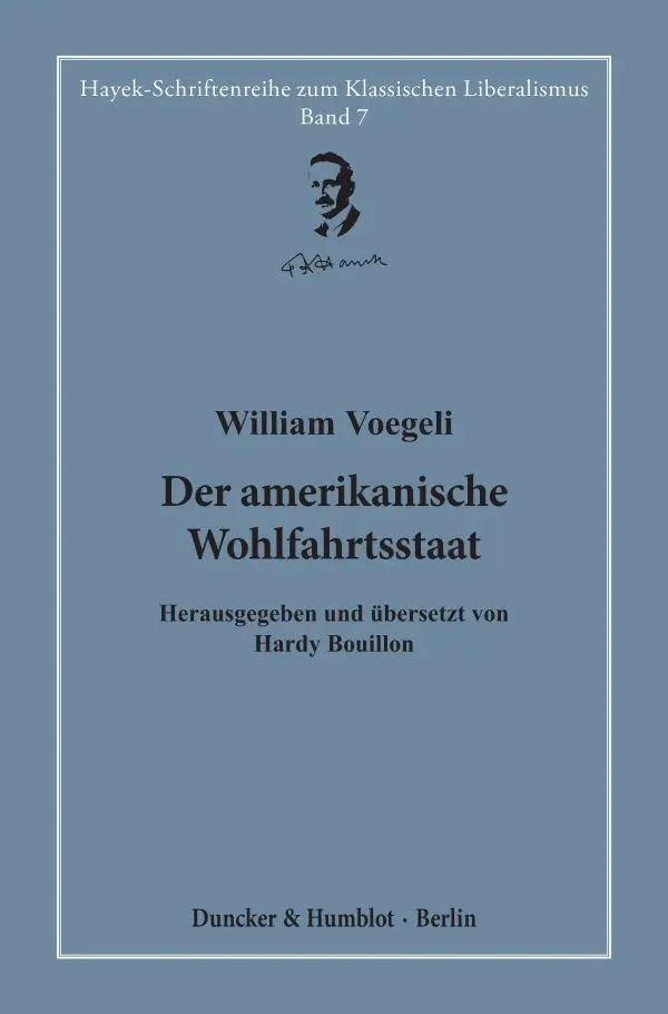 Cover: 9783428190508 | Der amerikanische Wohlfahrtsstaat. | William Voegeli | Buch | 260 S.