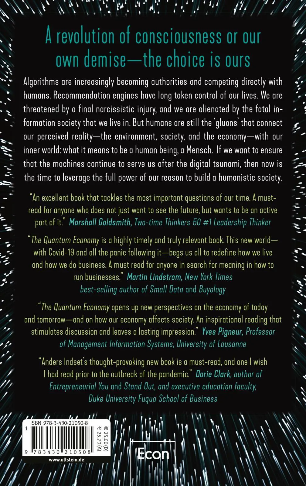 Rückseite: 9783430210508 | The Quantum Economy | Saving the Mensch with Humanistic Capitalism