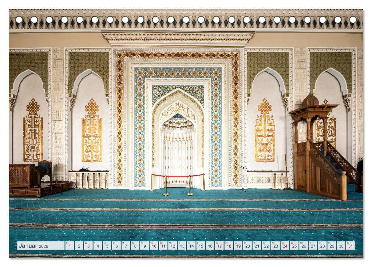 Bild: 9783457280508 | Usbekistan und seine Kulturschätze (Tischkalender 2026 DIN A5...