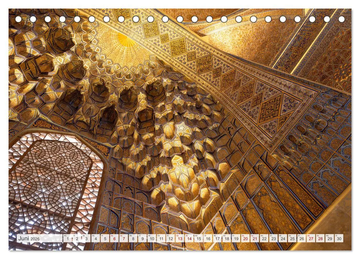 Bild: 9783457280508 | Usbekistan und seine Kulturschätze (Tischkalender 2026 DIN A5...
