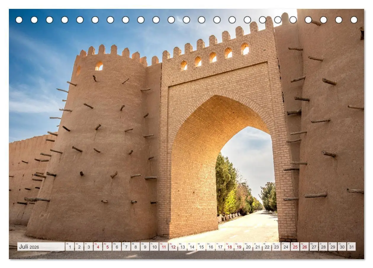 Bild: 9783457280508 | Usbekistan und seine Kulturschätze (Tischkalender 2026 DIN A5...