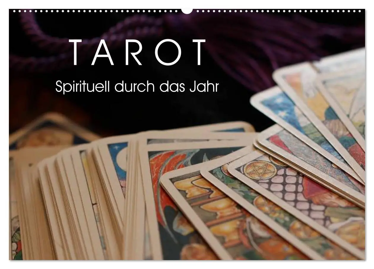 Cover: 9783457970508 | Tarot. Spirituell durch das Jahr (Wandkalender 2026 DIN A2 quer),...