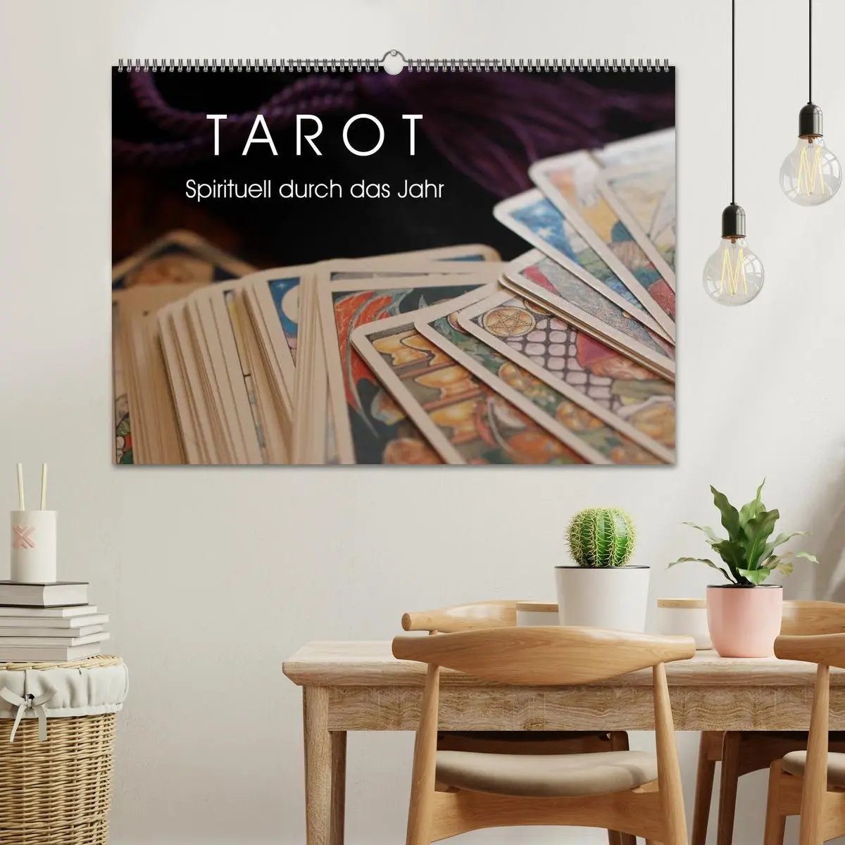 Bild: 9783457970508 | Tarot. Spirituell durch das Jahr (Wandkalender 2026 DIN A2 quer),...