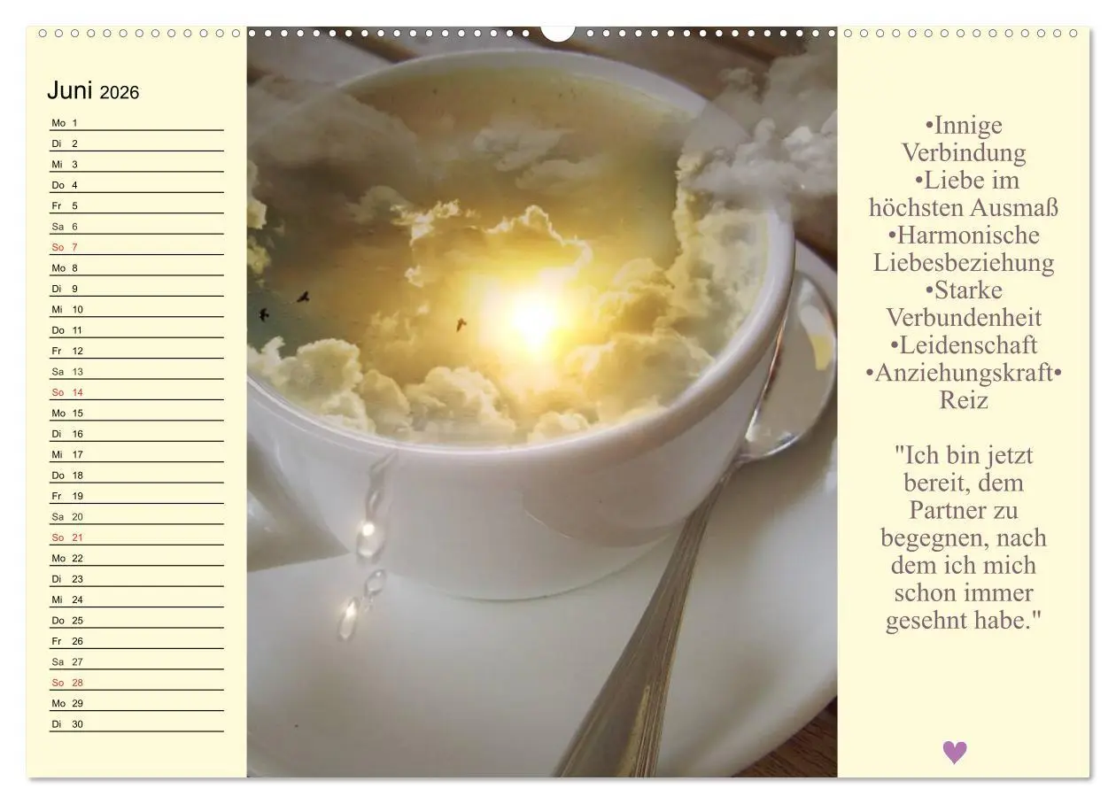 Bild: 9783457970508 | Tarot. Spirituell durch das Jahr (Wandkalender 2026 DIN A2 quer),...