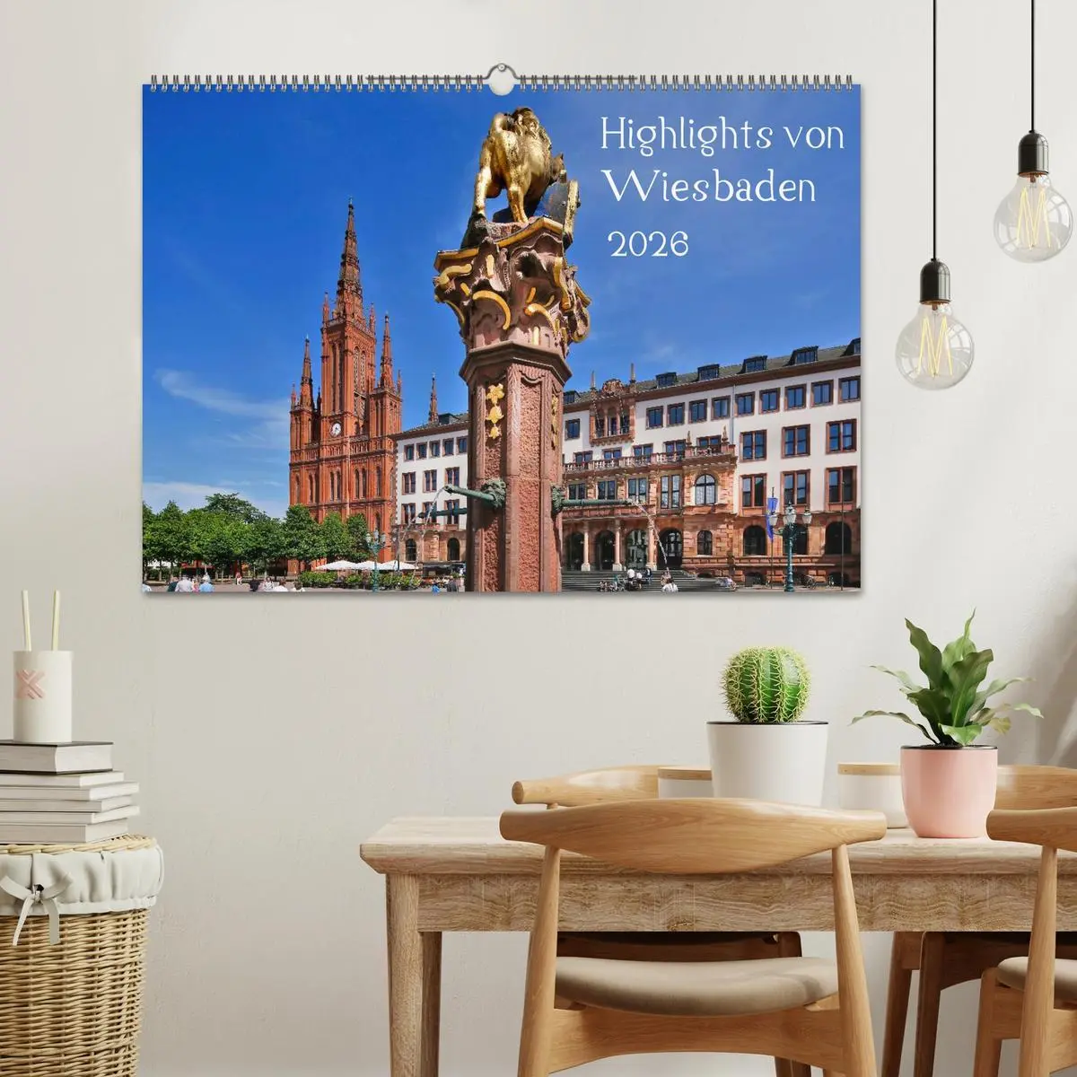 Bild: 9783516060508 | Highlights von Wiesbaden (Wandkalender 2026 DIN A2 quer), CALVENDO...