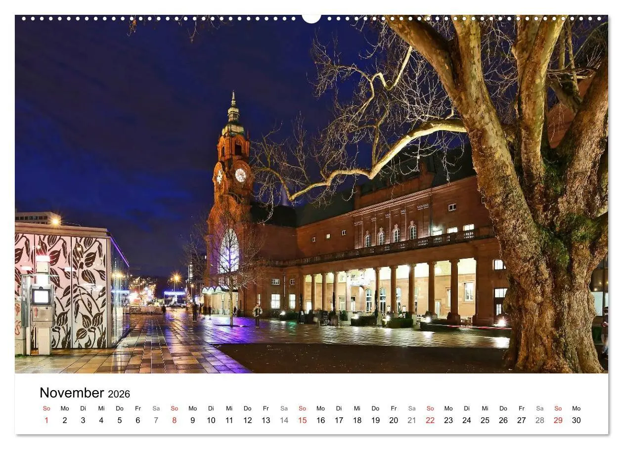 Bild: 9783516060508 | Highlights von Wiesbaden (Wandkalender 2026 DIN A2 quer), CALVENDO...