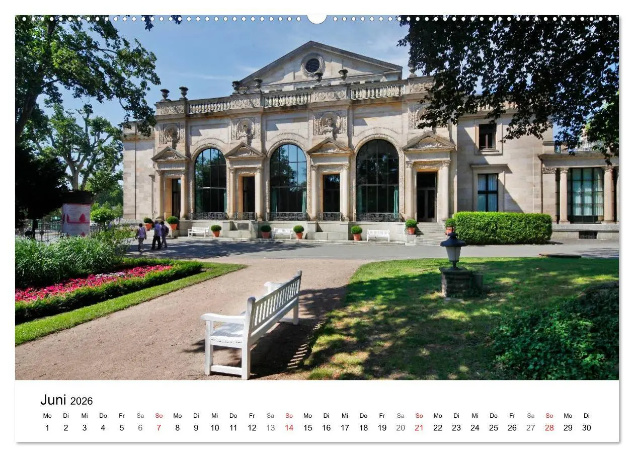 Bild: 9783516060508 | Highlights von Wiesbaden (Wandkalender 2026 DIN A2 quer), CALVENDO...