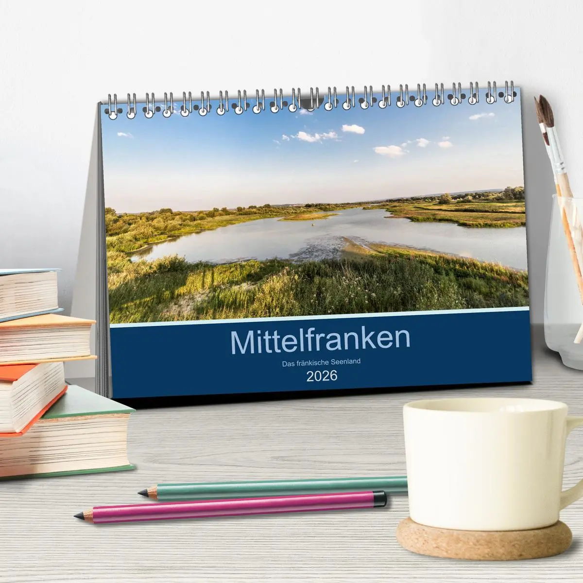 Bild: 9783516200508 | Mittelfranken - Das fränkische Seenland (Tischkalender 2026 DIN A5...