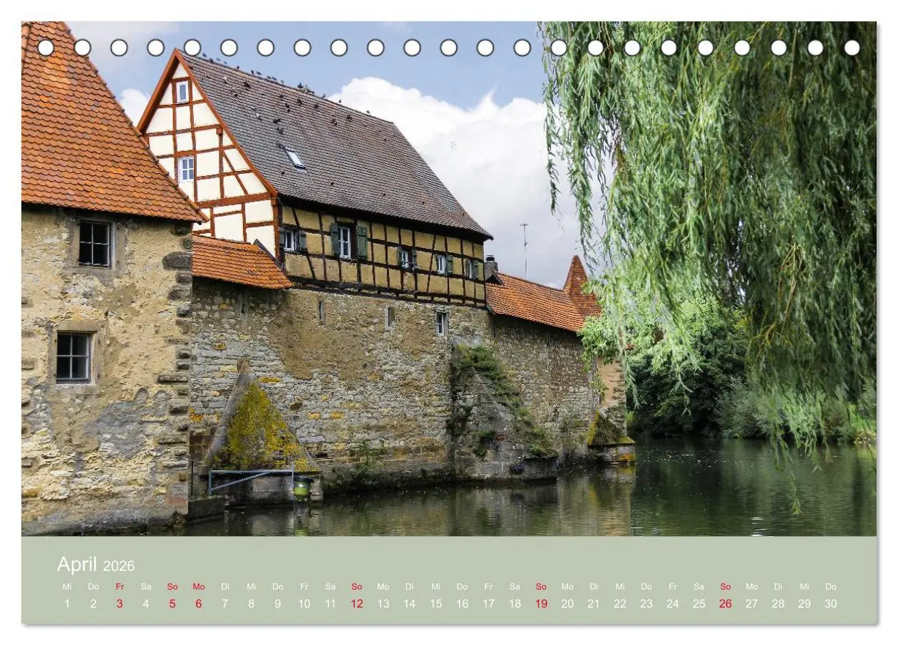 Bild: 9783516200508 | Mittelfranken - Das fränkische Seenland (Tischkalender 2026 DIN A5...
