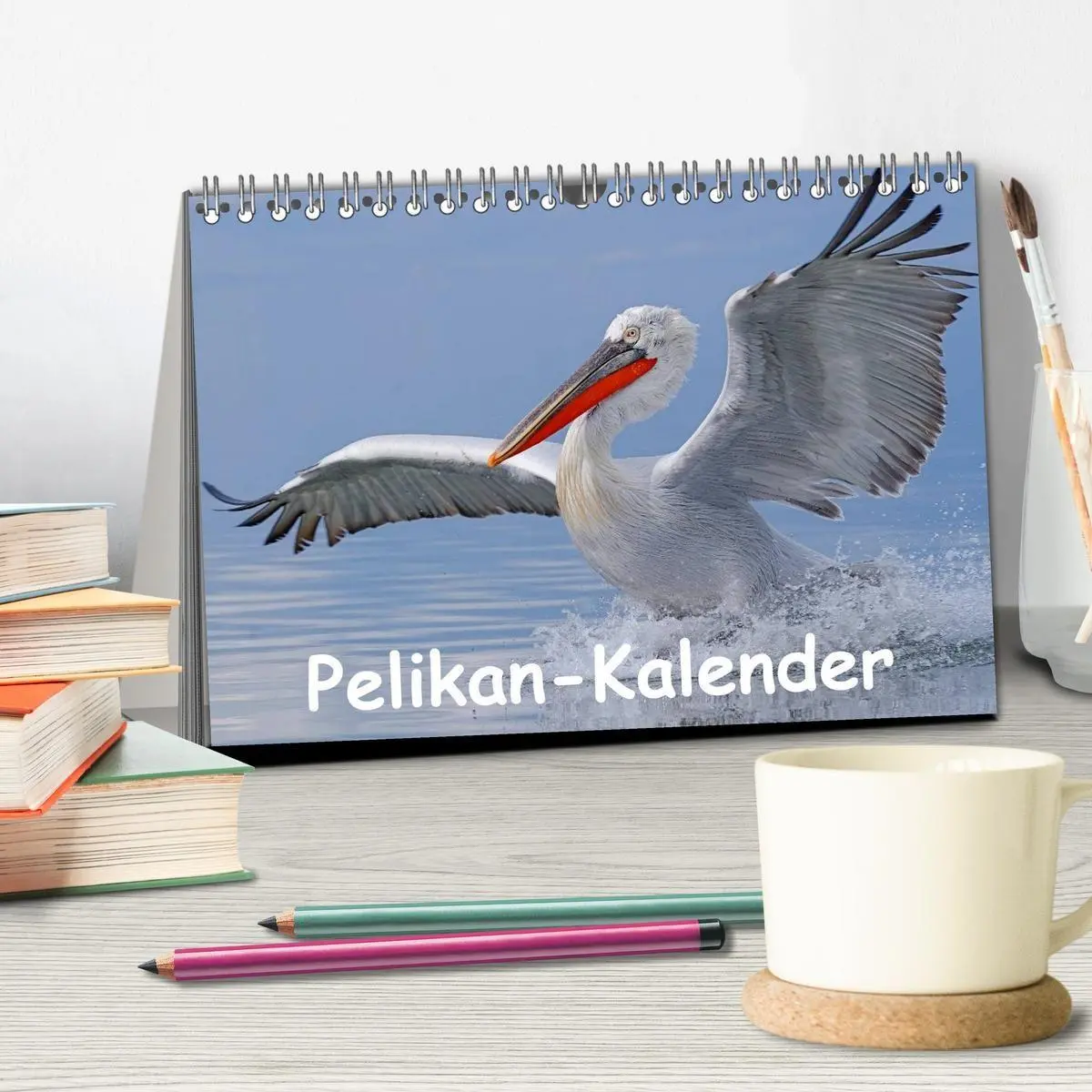 Bild: 9783594110508 | Pelikan-Kalender (Tischkalender 2027 DIN A5 quer), CALVENDO...