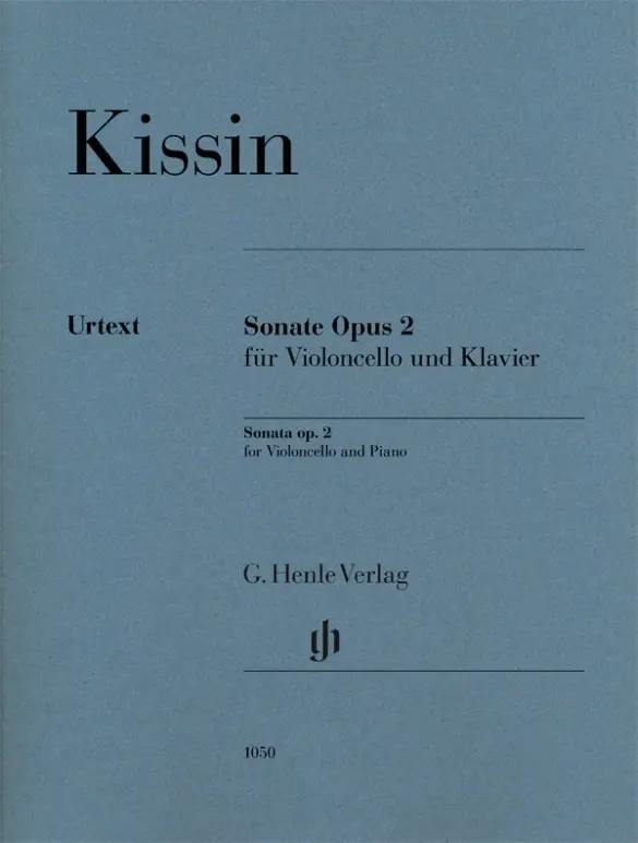 Cover: 9790201810508 | Evgeny Kissin - Violoncellosonate op. 2 | Steven Isserlis | Buch